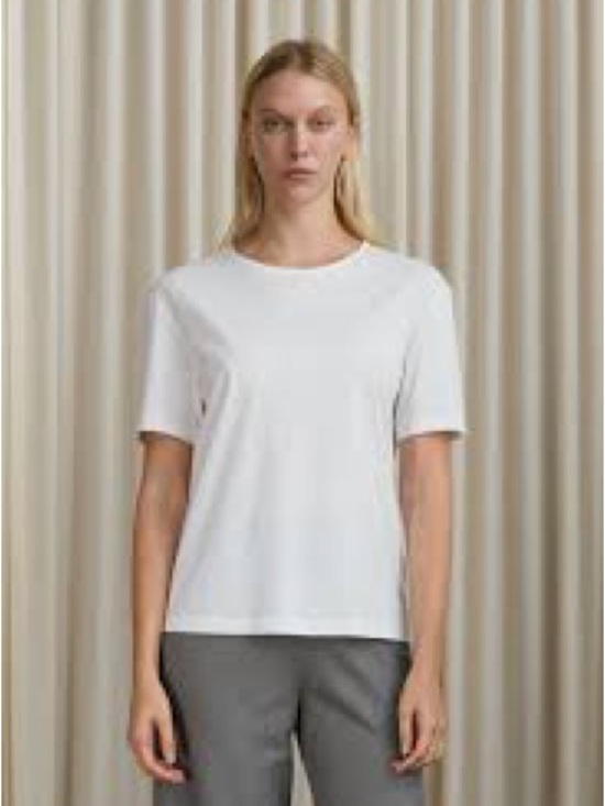 Maria Mcmanus Tops - Maria McManus Women's White Crewneck 100% ultra-soft organic Portuguese cotton.